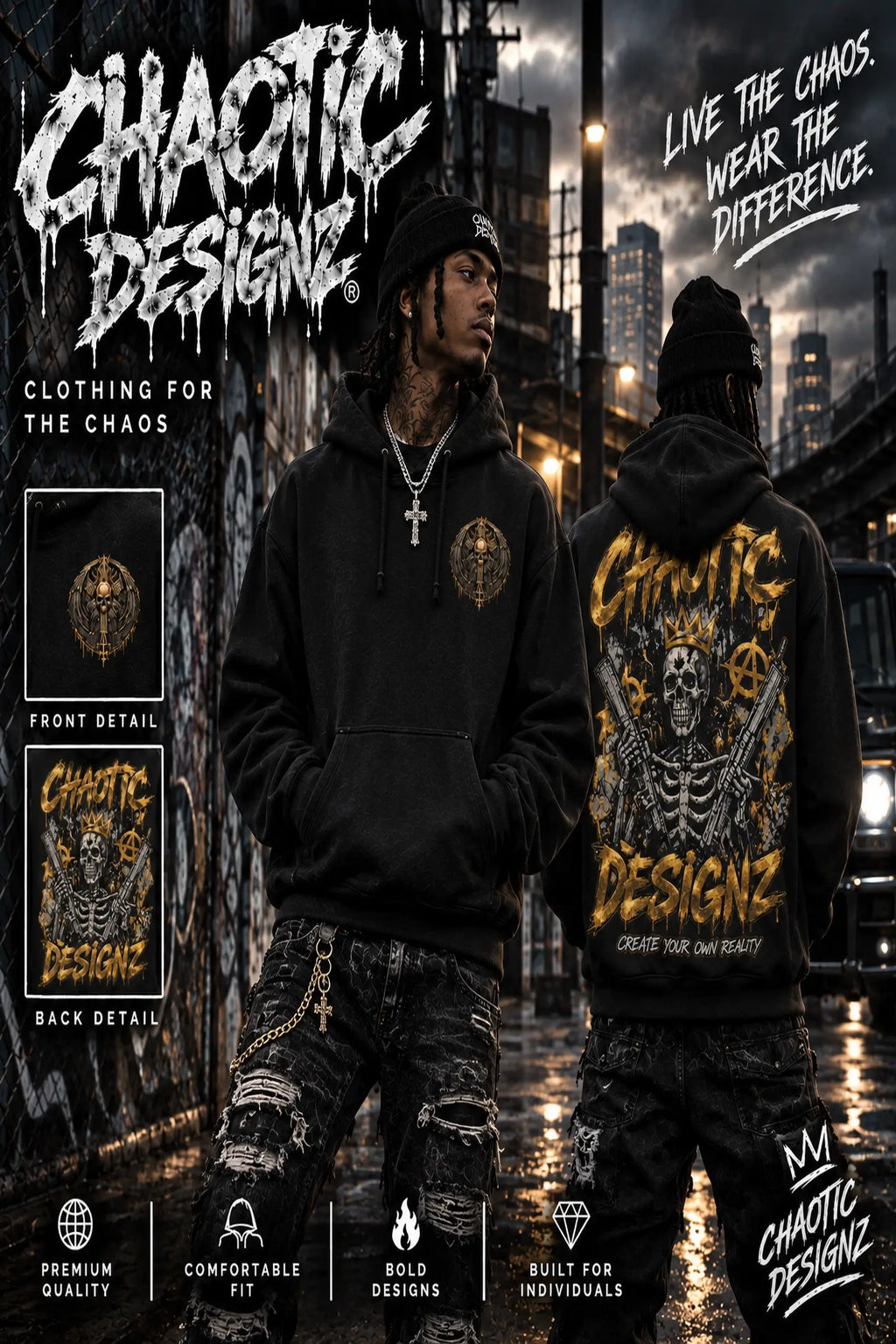 Create Your Reality Hoodie