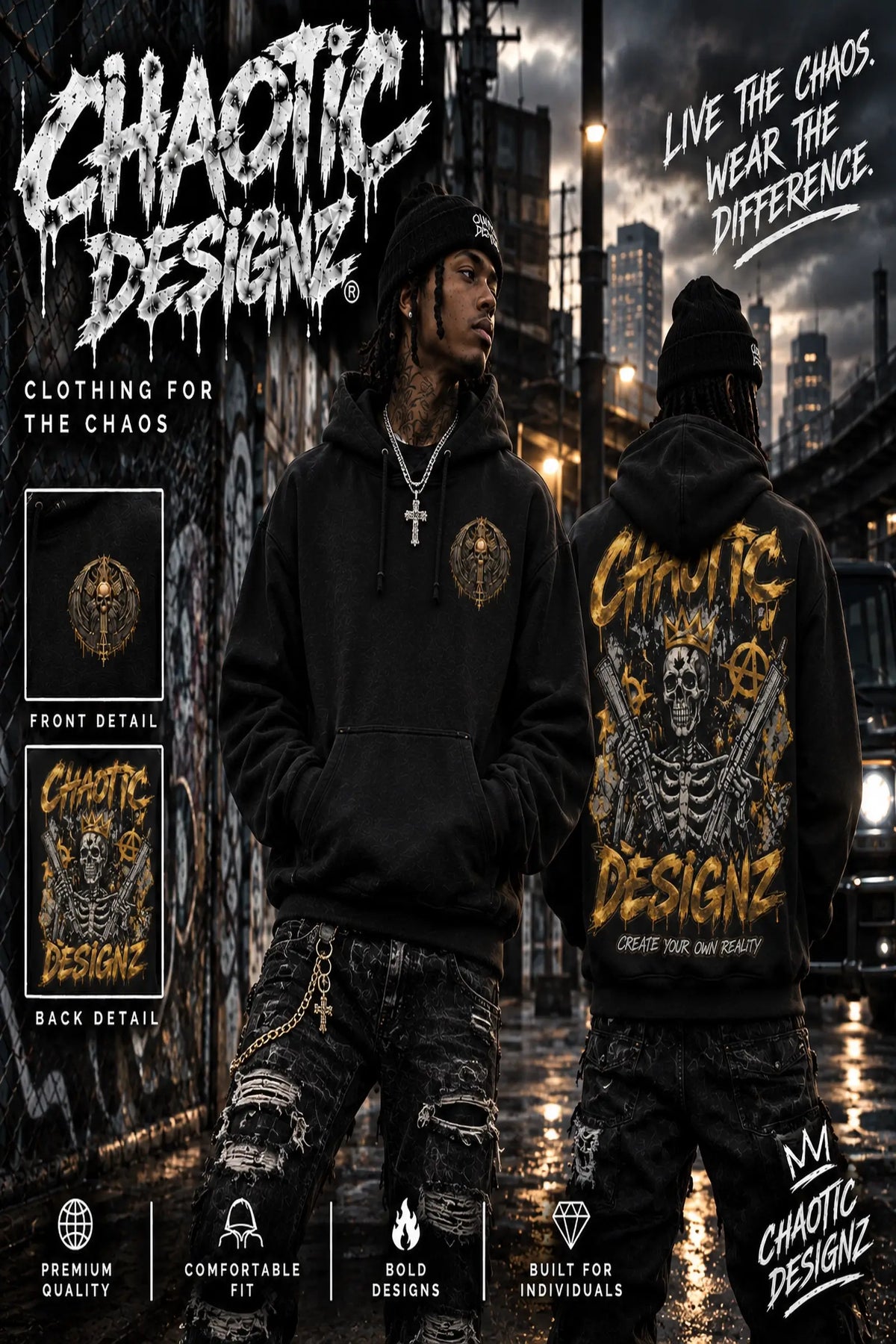 Create Your Reality Hoodie